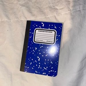 Mini composition notebook